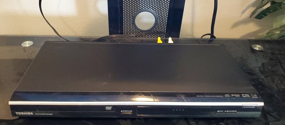 Toshiba DVD SD4300KU Black TESTED Working