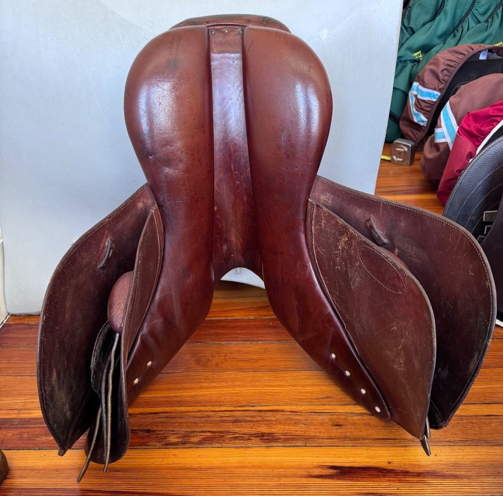 17.5" Tad Coffin A5G Performance Saddle - Grain / Calf - Gorgeous!