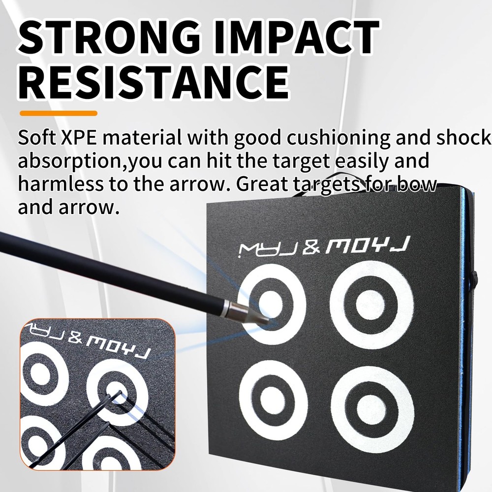 Archery Target XPE Material Compatible with Compound Bow, Longbow, Composite