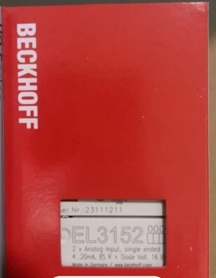 New In Box Beckhoff EL3152 PLC Module EL3152 EL3152 Free shipping