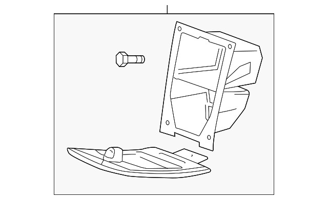 Genuine GM Rear Compartment 15269310