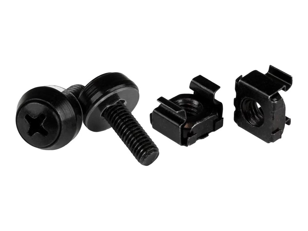 StarTech 10-32 Server Rack Screws and Cage Nuts 50 pk