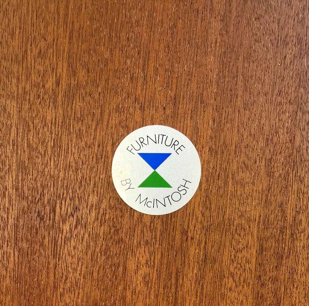 Mid Century Mc Intosh Teak Butterfly Leaf Dining Table – Draw Leaf Oval Table