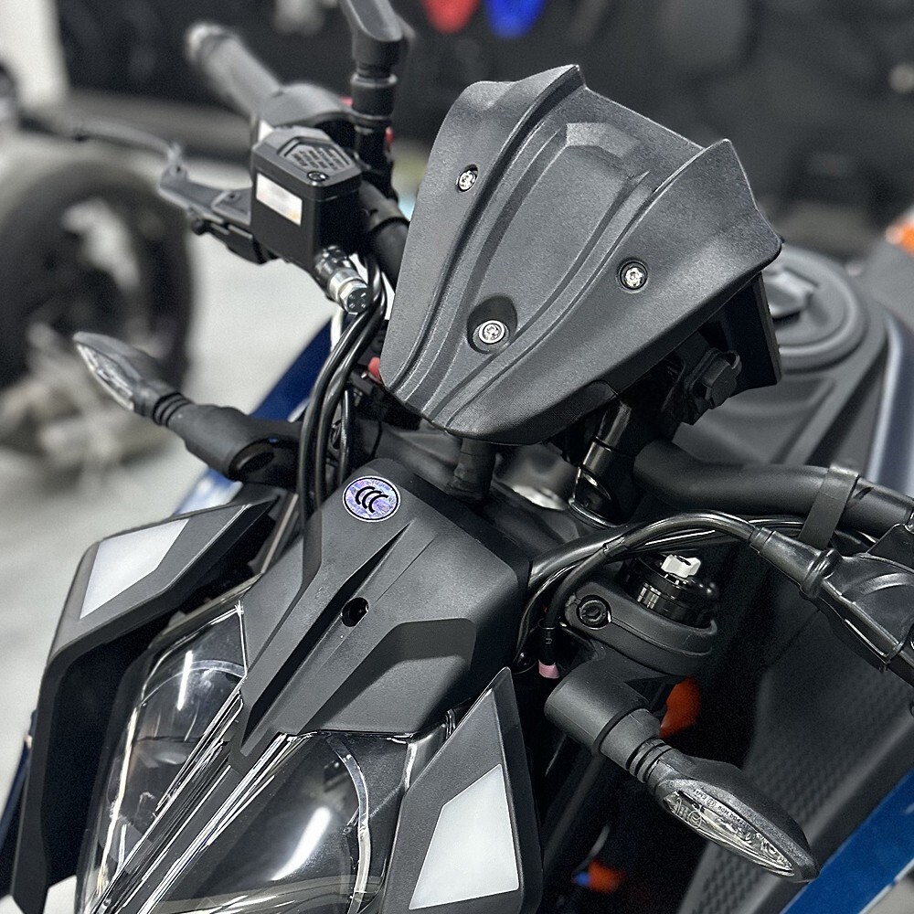 For 390 Duke 2024 + Fly Screen Windscreen Evotech