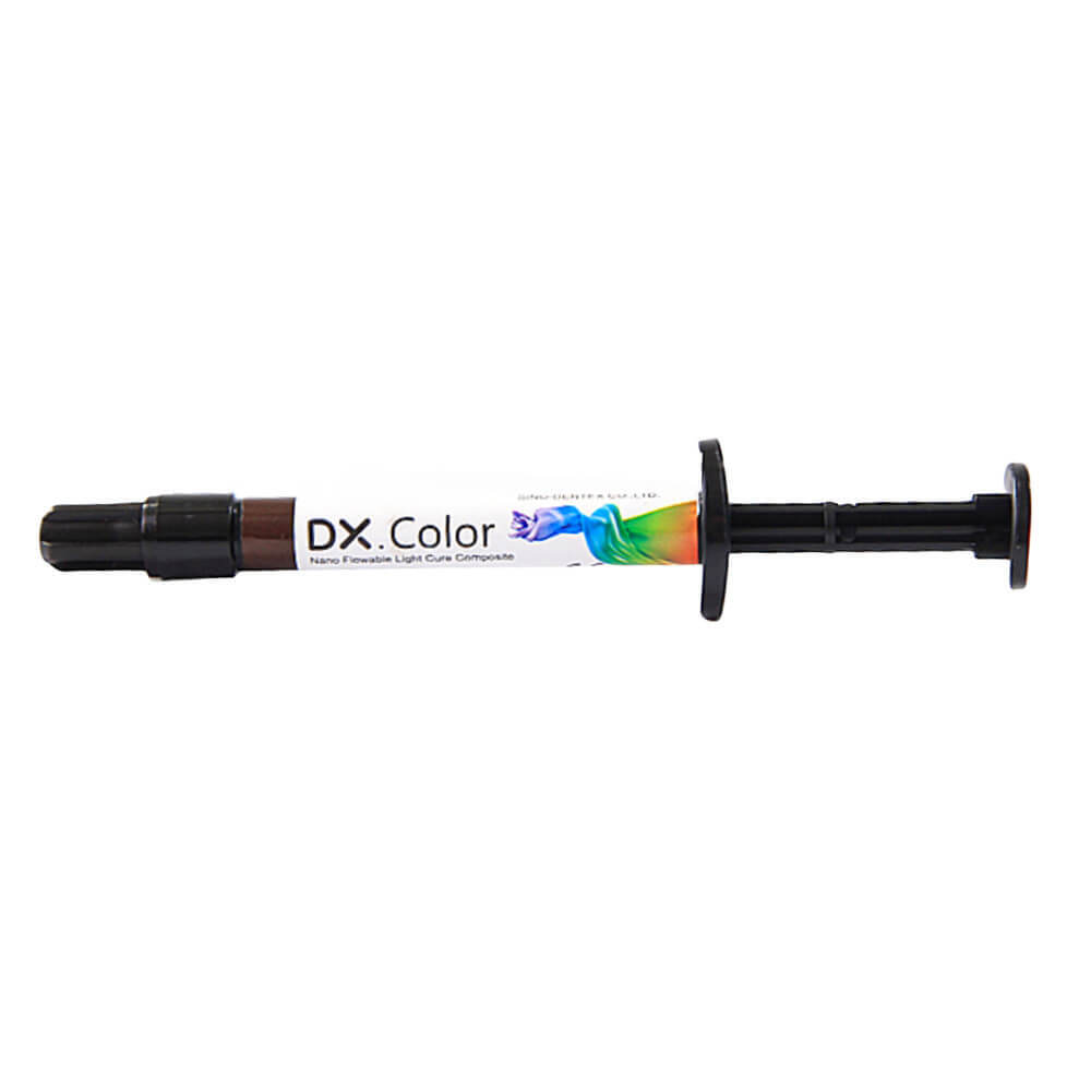 Light Curing Dental Flowable-Color Composite Resin Brown 1.5g/Syringe