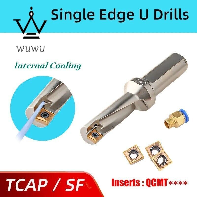 Single Edge U Drill Insert Bit Multi-Functional Turning Boring Integrated Tools
