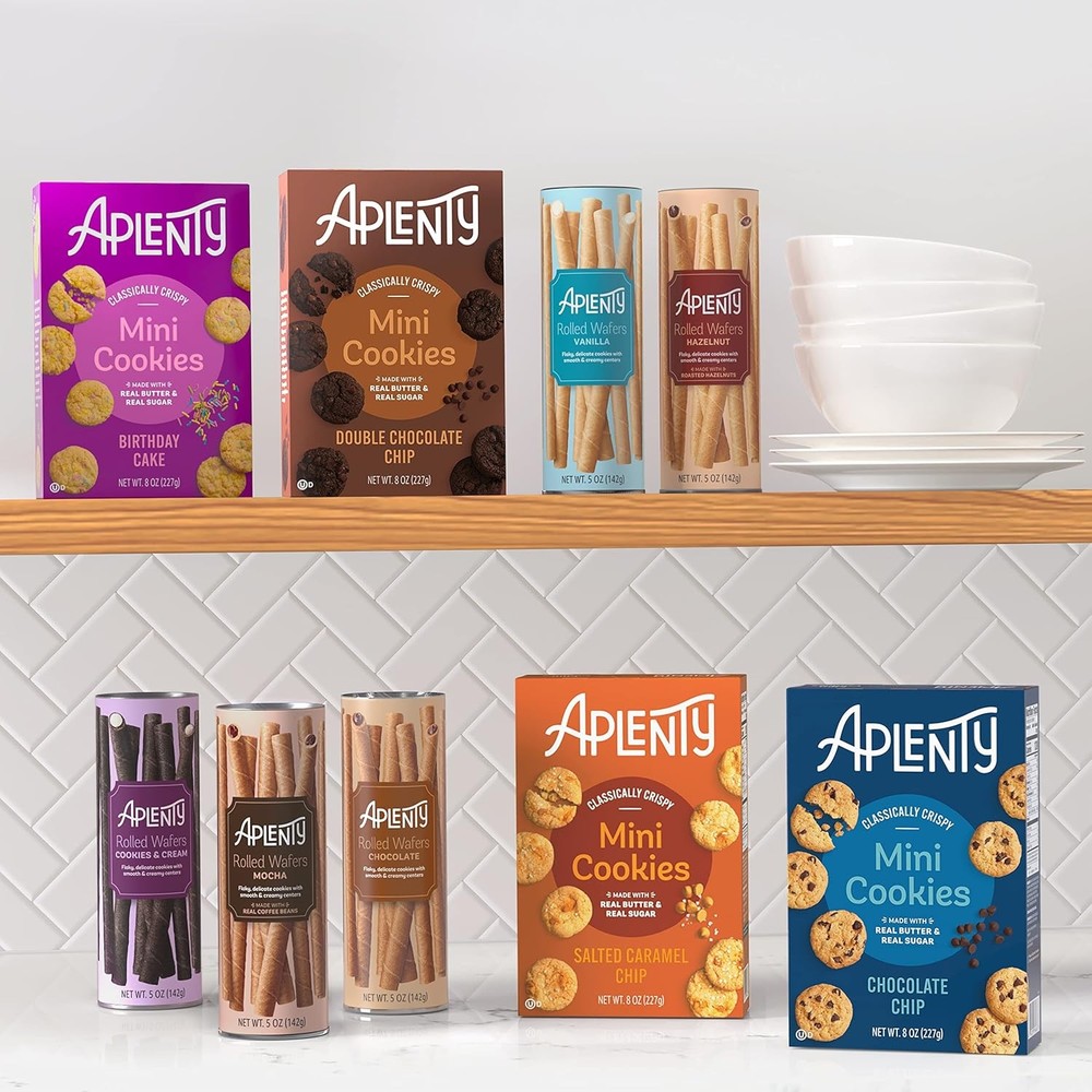 n Brand - , Hazelnut Rolled Wafers
