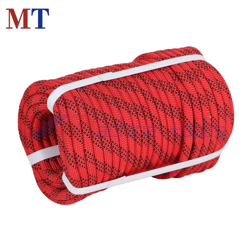3/8" × 100' Braid Polyester Rope Arborist Tree Rope High Strong 3520Lbs