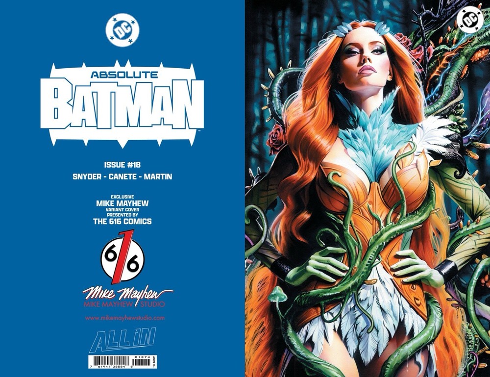 🔥🦇 ABSOLUTE BATMAN 18 MIKE MAYHEW 616 COMICS Variant ABC Set LTD 1000