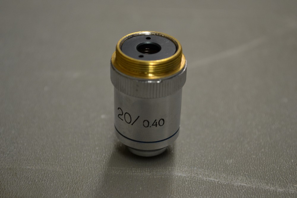 Microscope objective lens 20x / .40  NEW