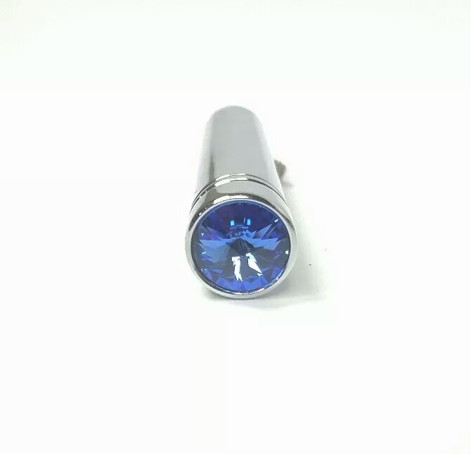 Set(20) Blue Crystal Toggle Switch Extensions 1-7/8 Long, Metal For Peterbilt