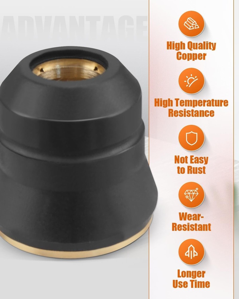 High-Performance Titanium Plasma Tip Kit - Fits TI-PC45 & TI-PC65 Torch Models