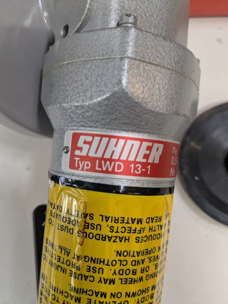 SUHNER LWD 13-1 PNEUMATIC ANGLE GRINDER 4-1/2''