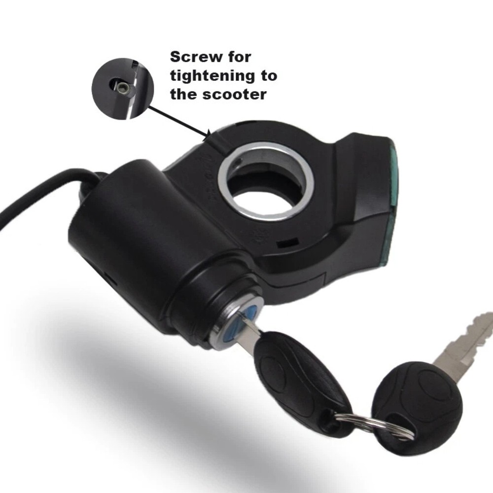 Durable E-Bike Throttle Control Switch Voltage Display Key Lock for Electric