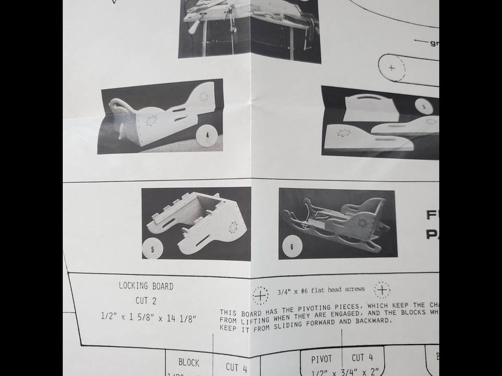 Pattern Woodworking Vintage