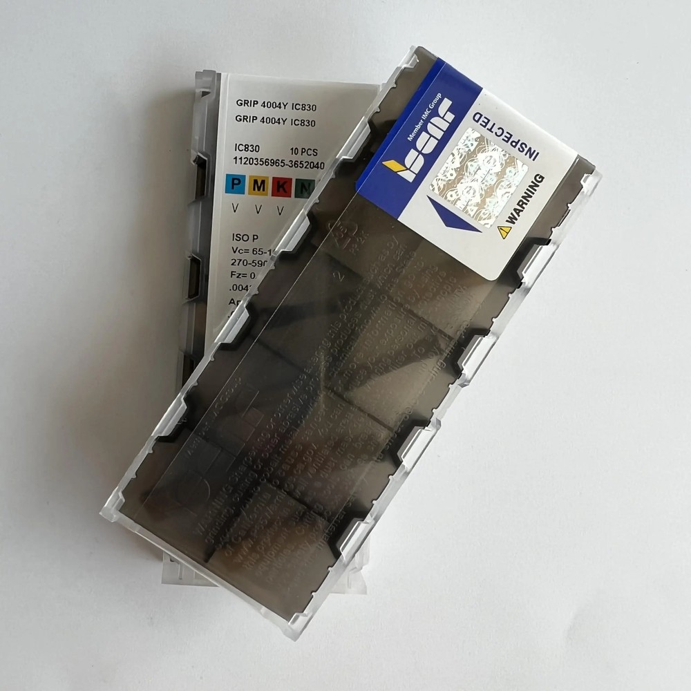 ISCAR / GRIP4004Y IC830 / Industrial indexable Carbide Inserts 10 Pcs