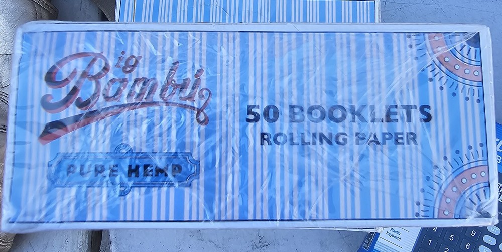 50 Booklets Case - Bambu Pure Hemp Regular Rolling Papers