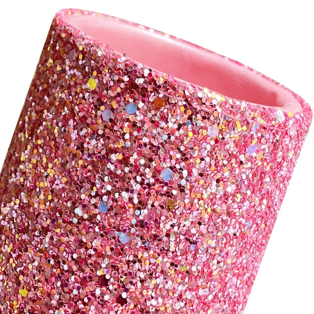 Bling Sequins Makeup Brush Holder, Cute Glitter Vanity Decor Organizer, Cosme...