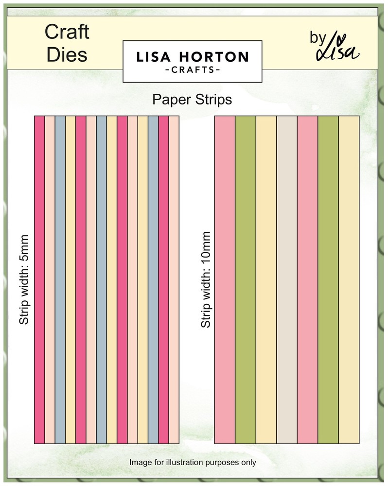 Lisa Horton Crafts  Dies-Paper Strips