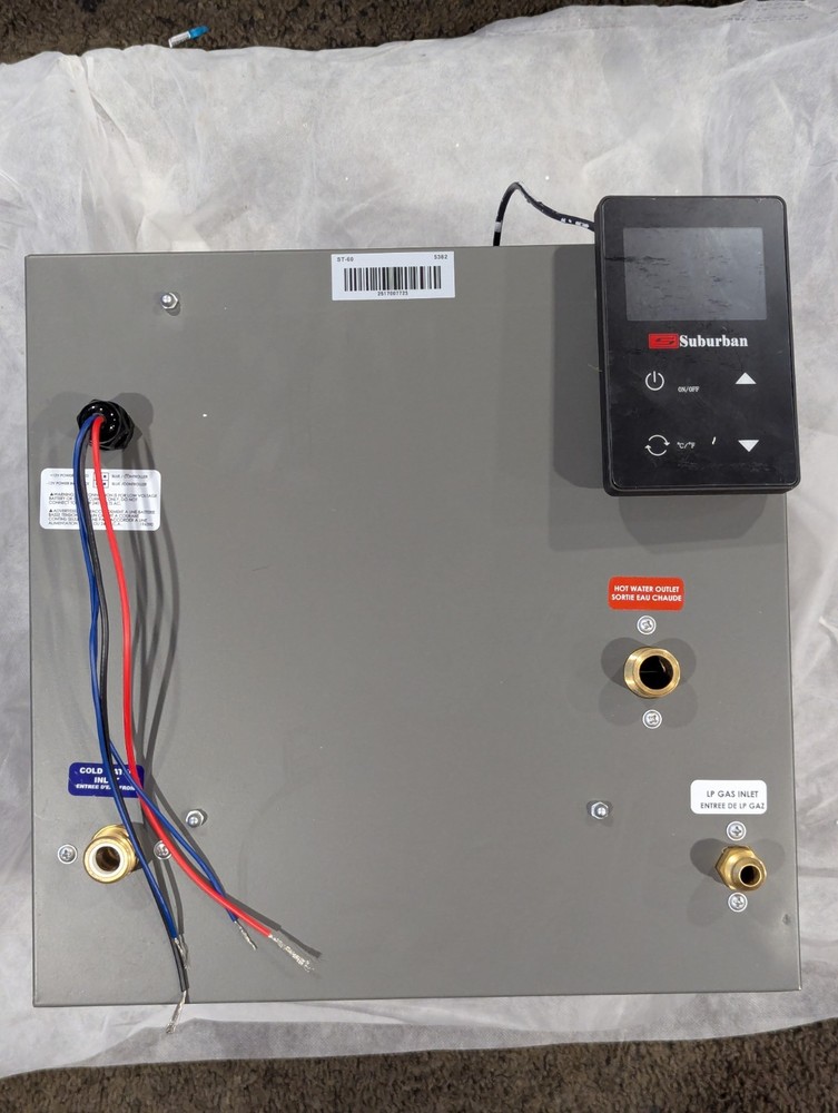 Suburban RV Tankless 60 000 BTU Water Heater Propane Gas