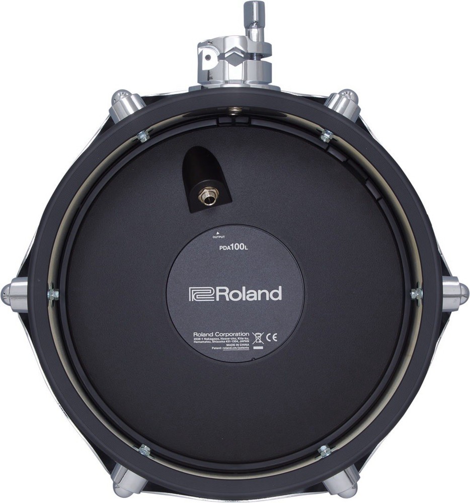 Roland V-Drums PDA100L-BK Dual Trigger Mesh Drum Trigger Pad VAD - E3S0306