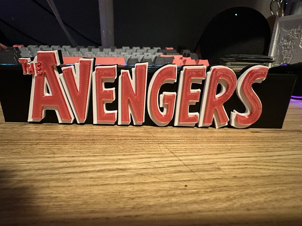 The Avengers Silver Age Comic Book Stand - Graded/Raw Comics 3D Printed