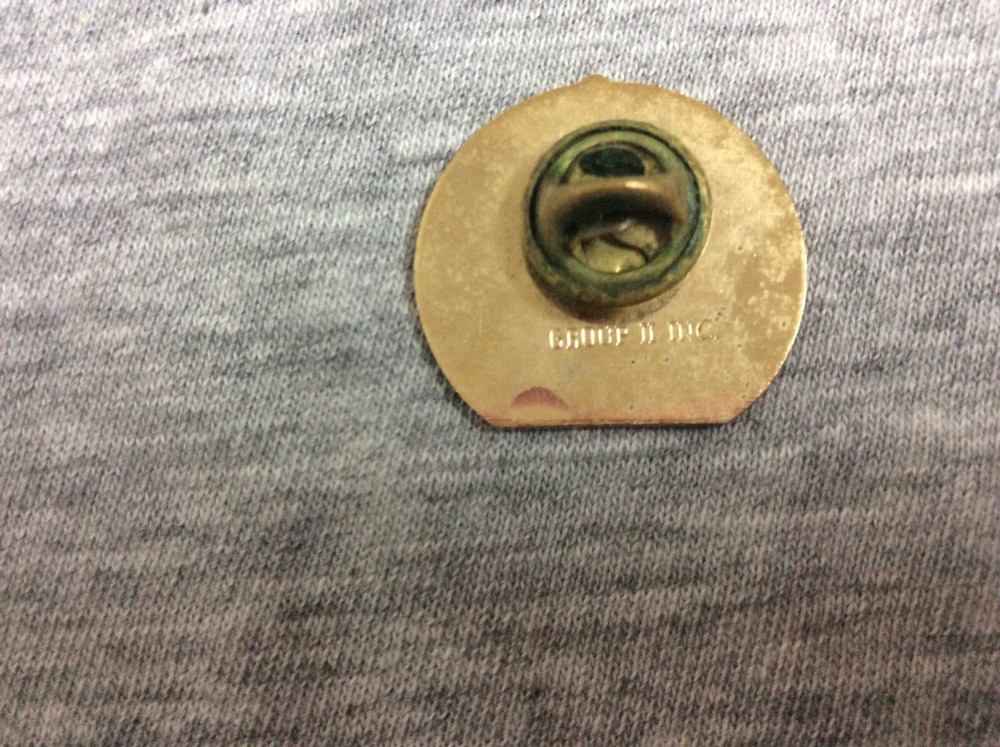 Vintage McDonalds Always On Time Lapel Pin