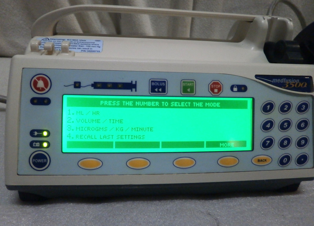 Smiths Medfusion 3500 Infusion Pump