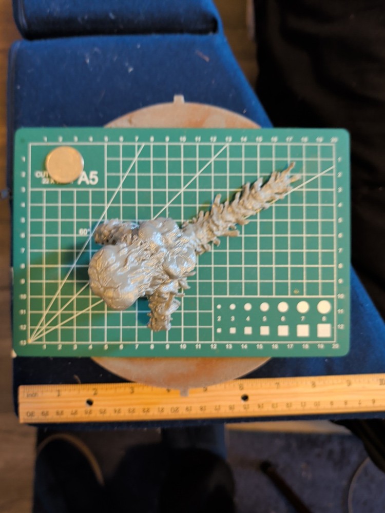 3d Printed 5-in Model Hedorah From Godzilla Universe Unpainted