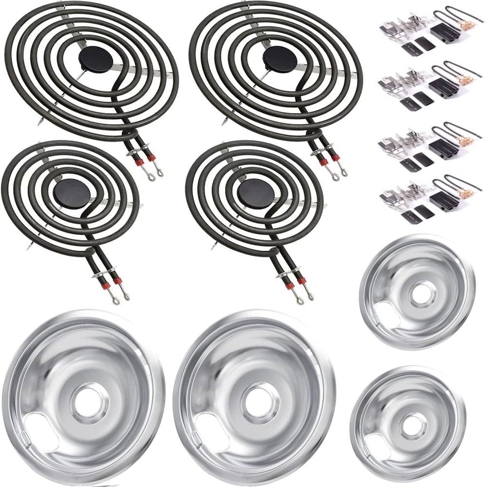 MP22YA Electric Range Burner Surface Element (2) MP15YA 6",(2) MP21YA 8" 12pcSet