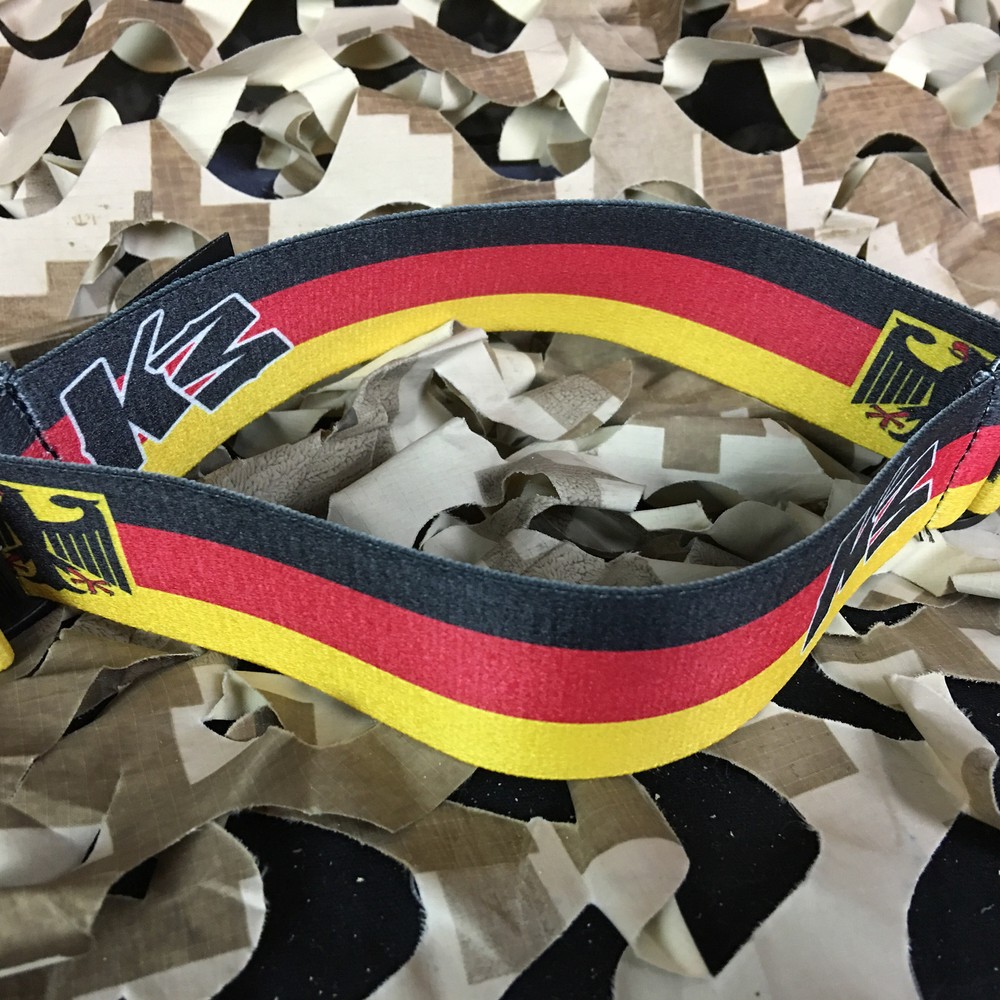 NEW KM Paintball Universal Mask Goggle Strap - 09 Germany
