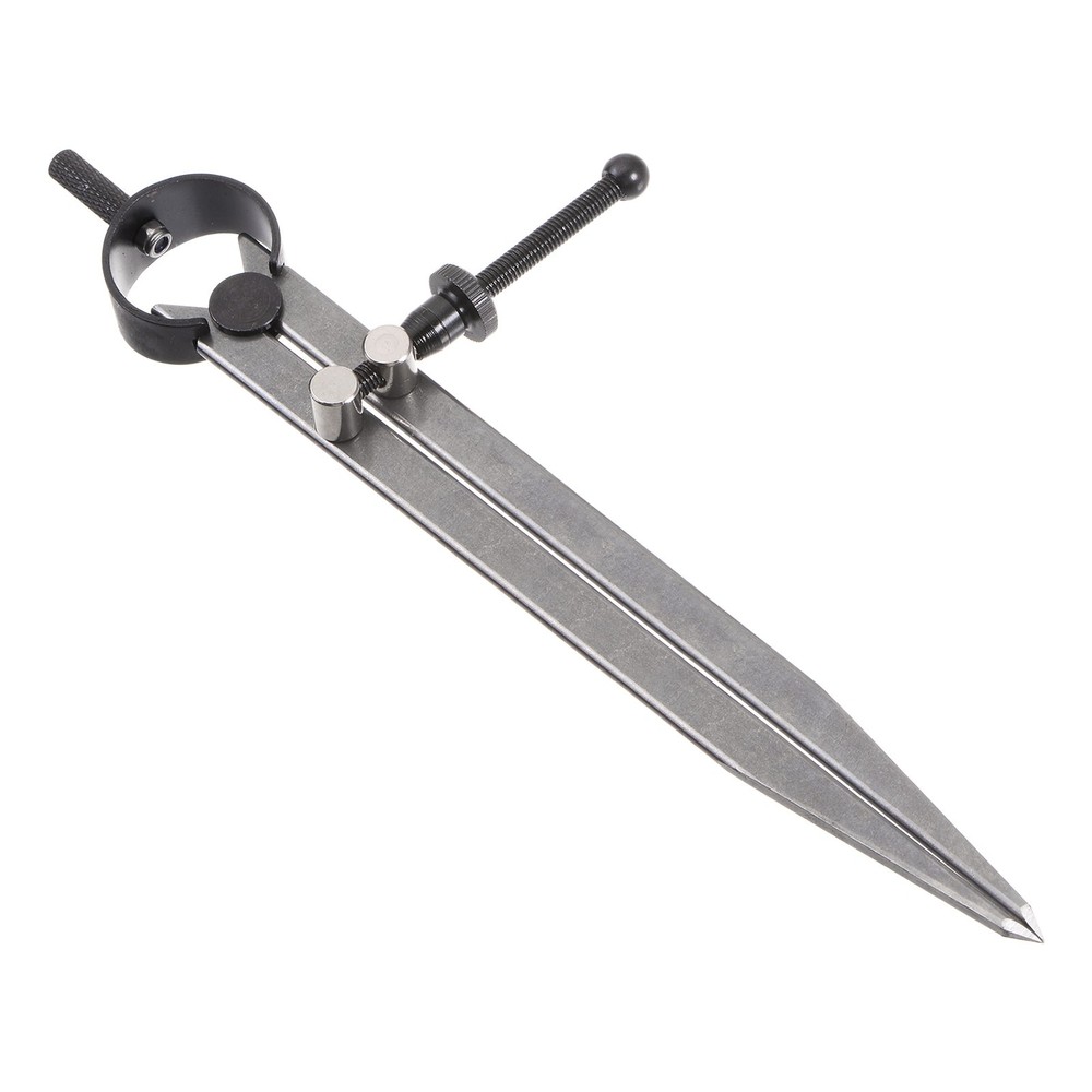 Spring Joint Caliper 8" 200mm Spring Divider Caliper with Nut Flat Leg