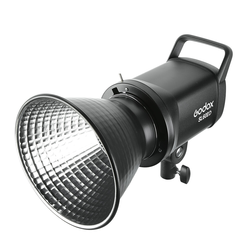 US 2*Godox SL60IID LED Video Light LED Studio Light+95cm Softbox+2m Stand Kit