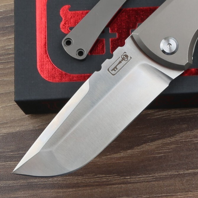 8'' New FoldingTools M390 Blade TC4 T4C Handle Camping Tools VTF107