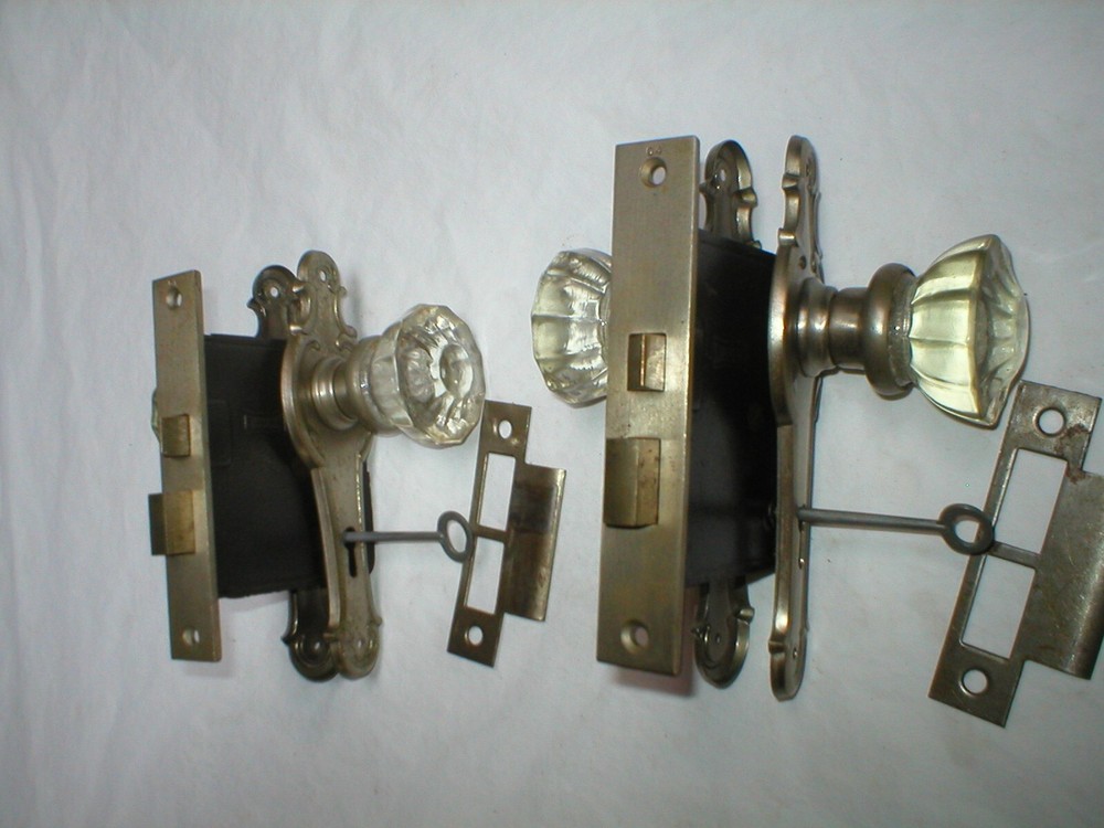 Antique Door Hardware Set