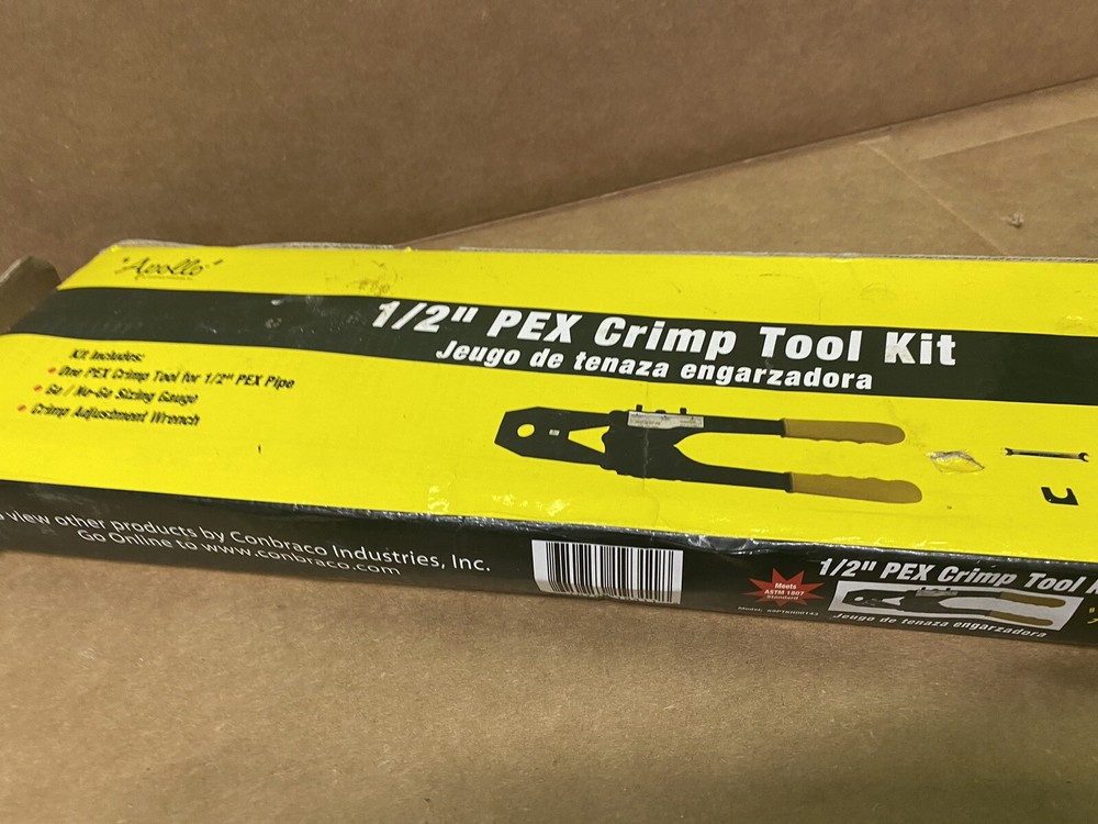 Apollo PEX Crimp Tool Kits 1” And 1/2”