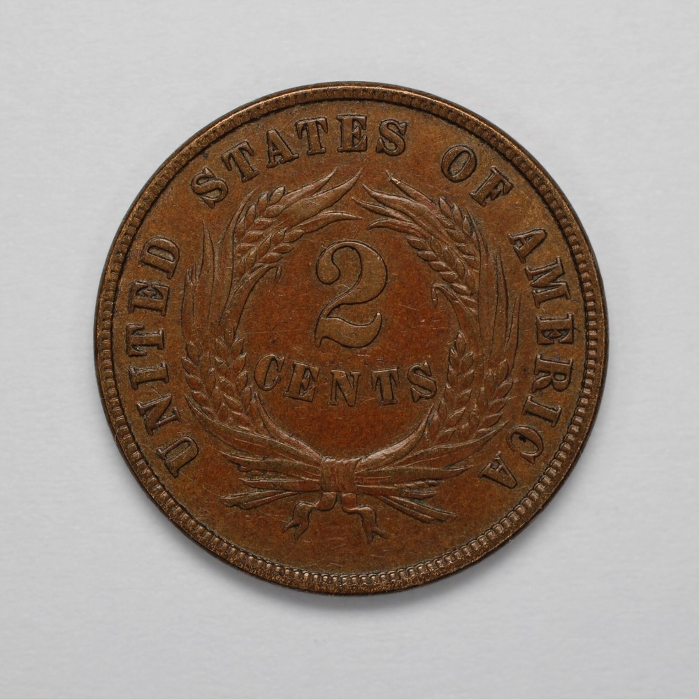1870 Two Cent Piece BN