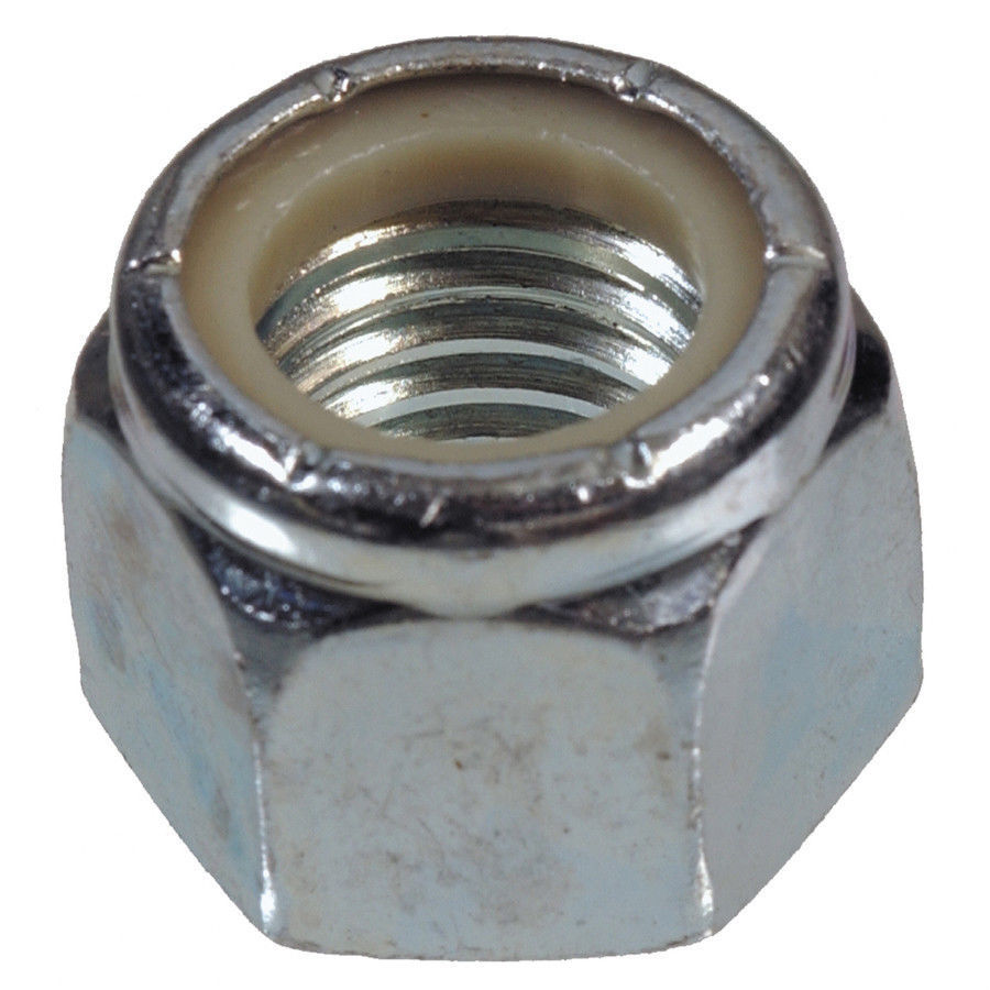 3/8" -24 Thread Nylon Insert Lock Nut Zinc Plated HEX NUTS 25 PIECES