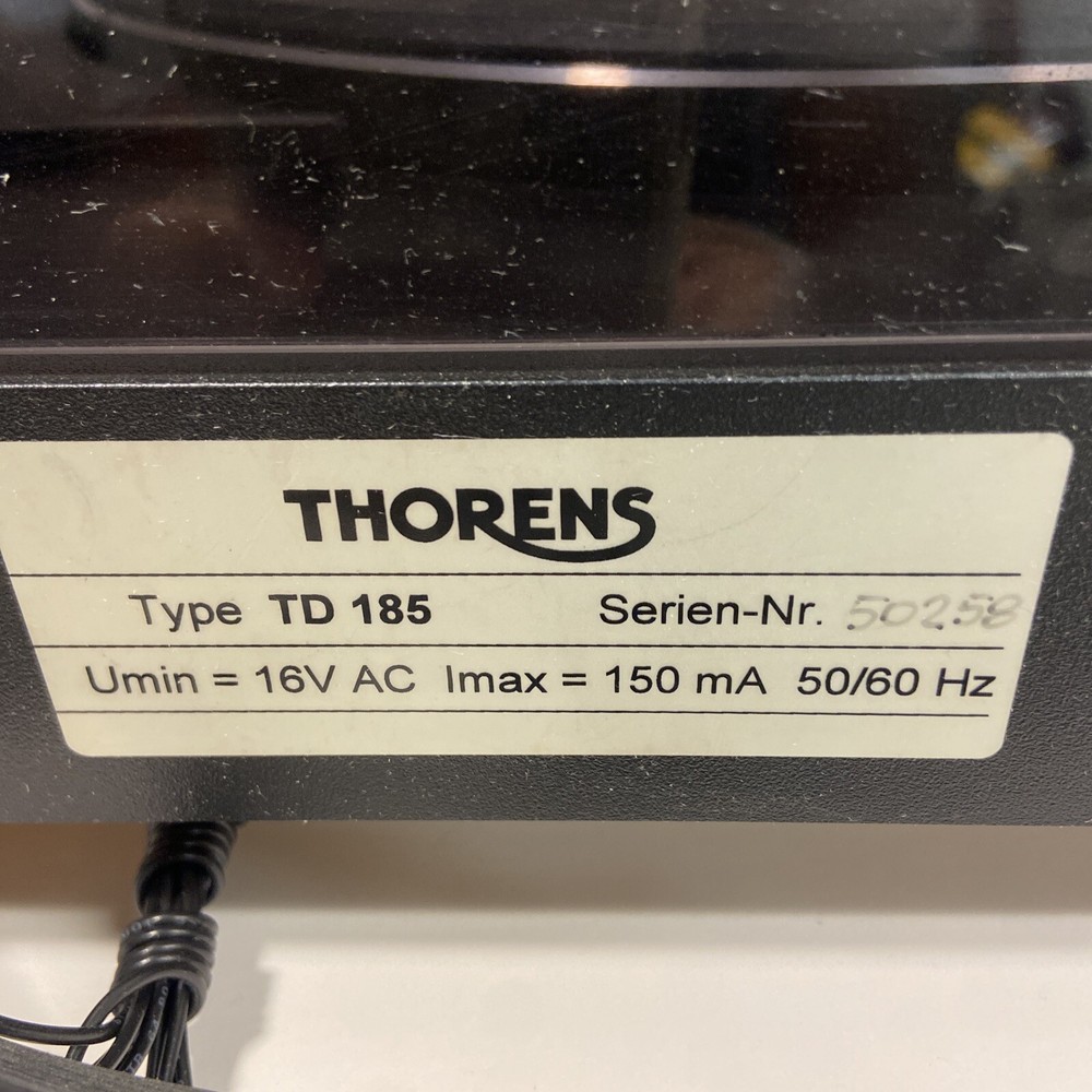 Theorens TD 185 NR Turntable