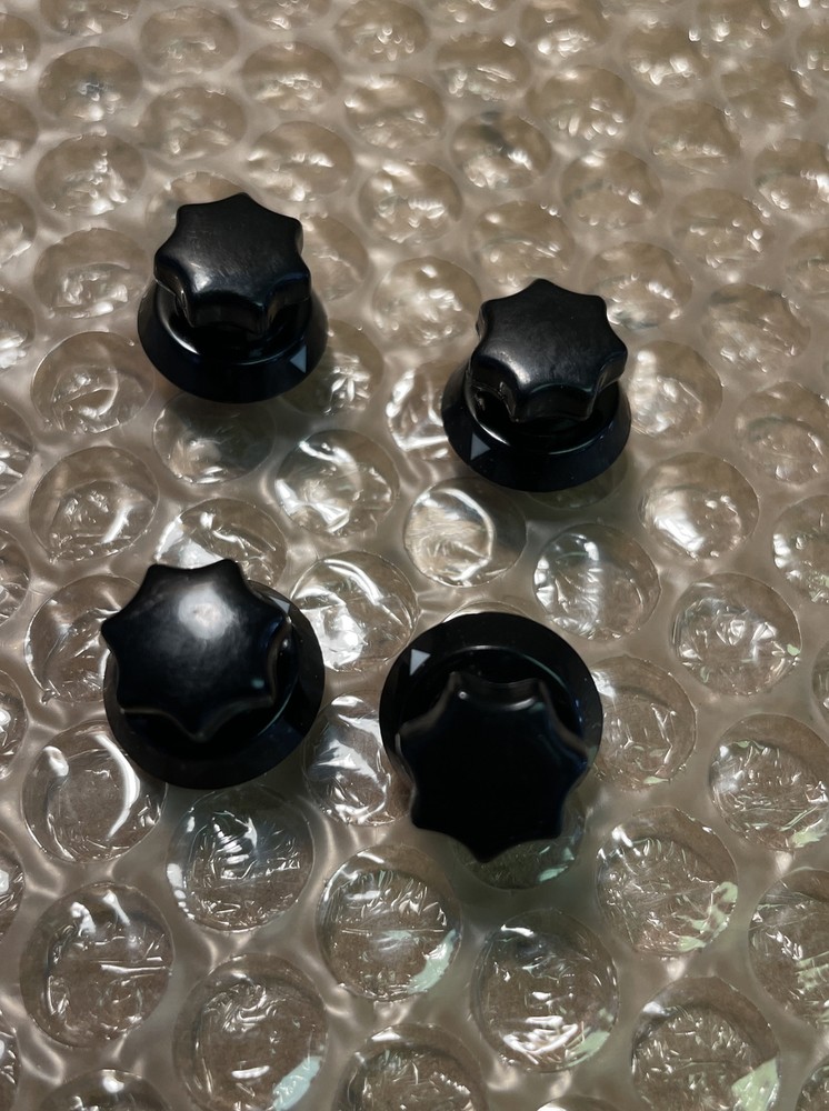 Behringer T1951 Equalizer: Lot of 4 Knobs/Dials: Input Frequency Bandwidth Level