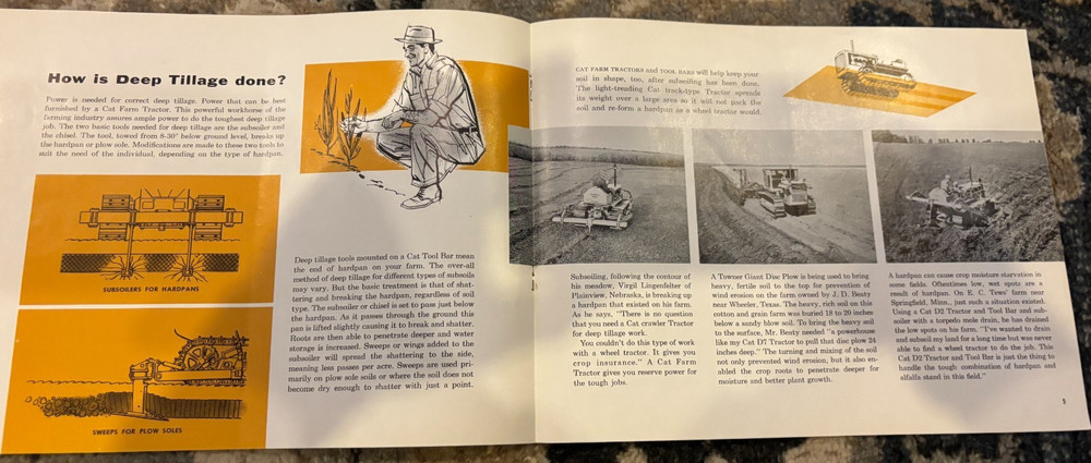 Caterpillar CAT Why Deep Tillage? Brochure AMIL26