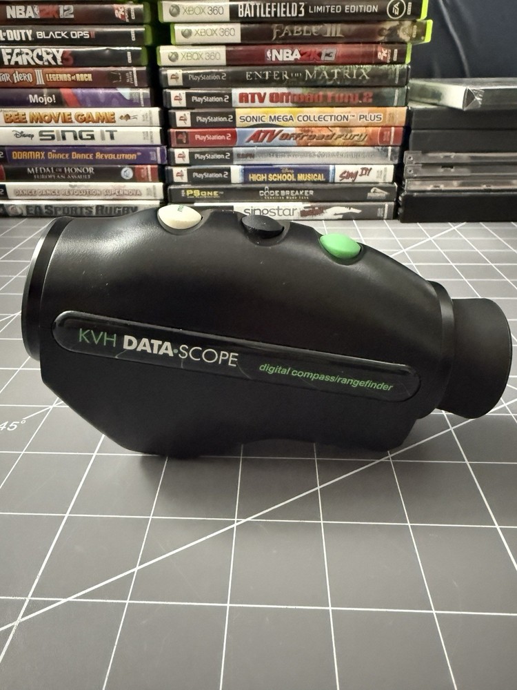 KVH DataScope Digital Marine Compass Rangefinder Binocular Powers On Parts