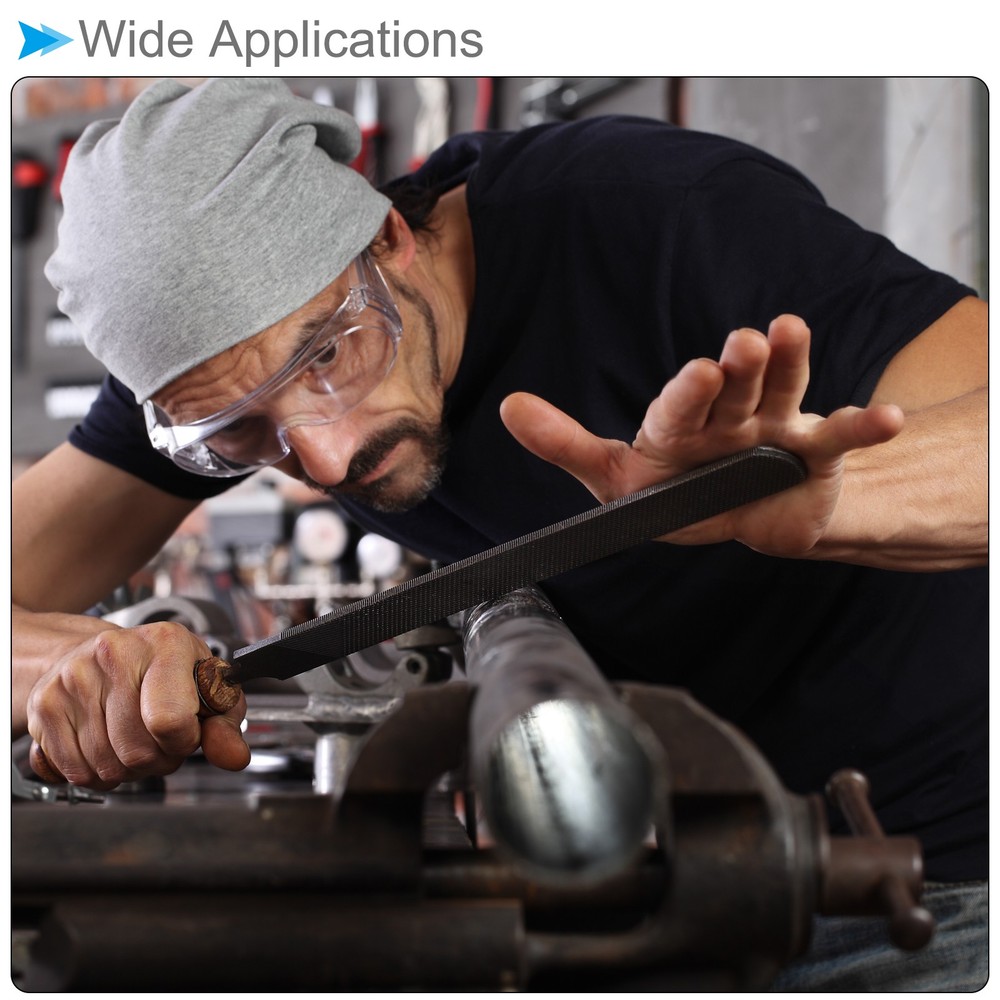 3pcs 5/32" Chainsaw File with Non-slip Handle for Sharpening Chain Saws