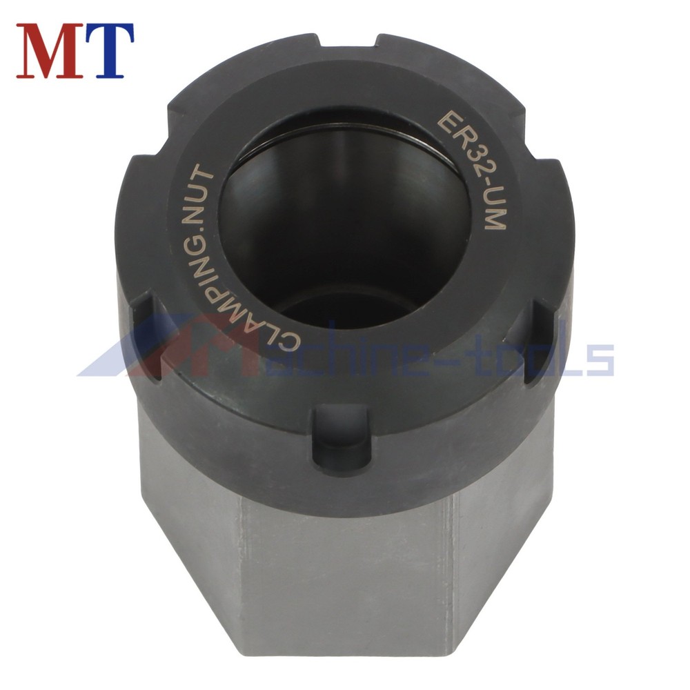 Collet Block Spring ER32 Hex & Square Chuck Holder Set For CNC Milling Machine
