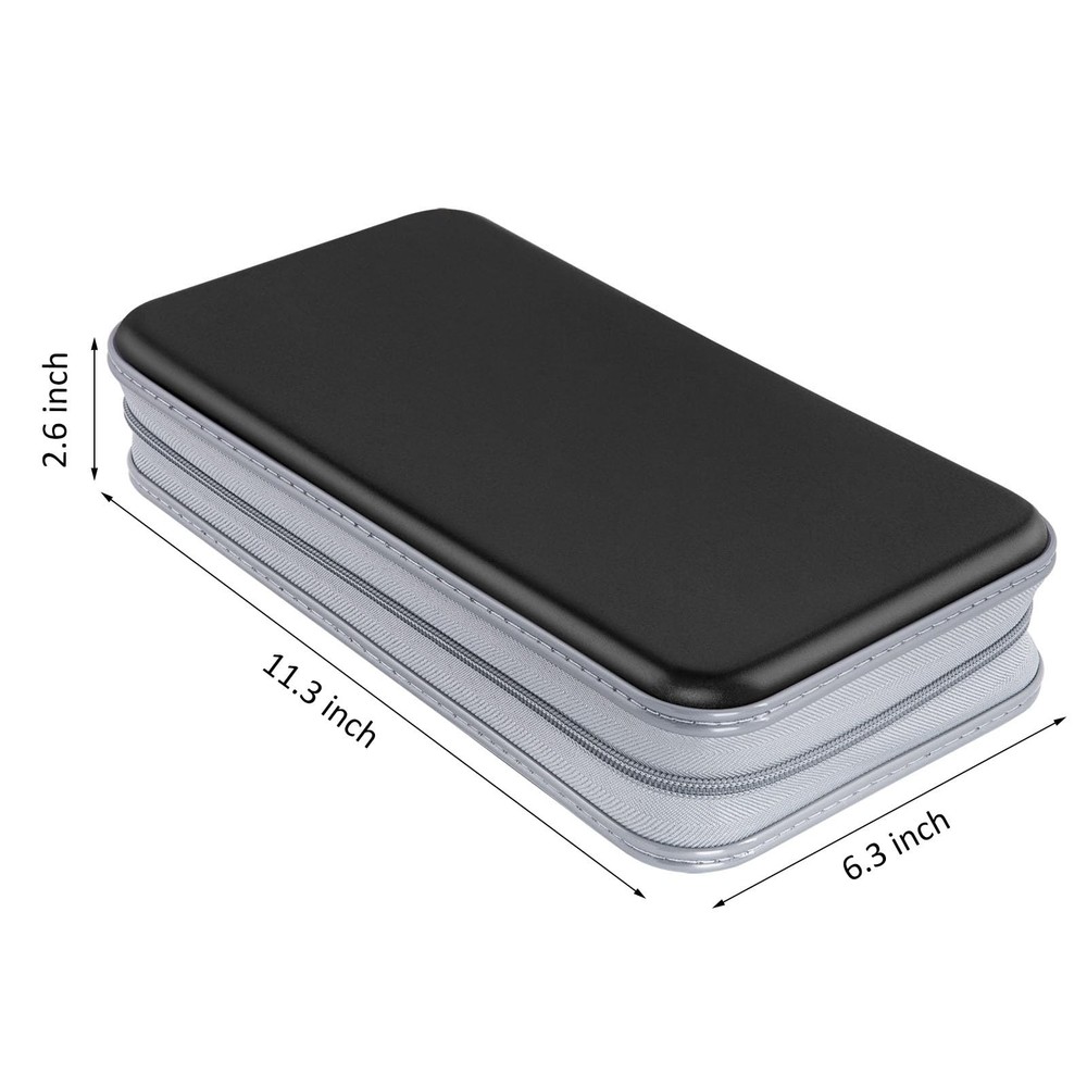 Cd Case Dvd Case Holder 96 Capacity Hard Plastic Cd Dvd Disc Cases Storage Binde