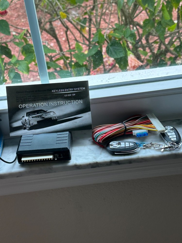 Keyless Entry System, With Remote, Open Box, Unused