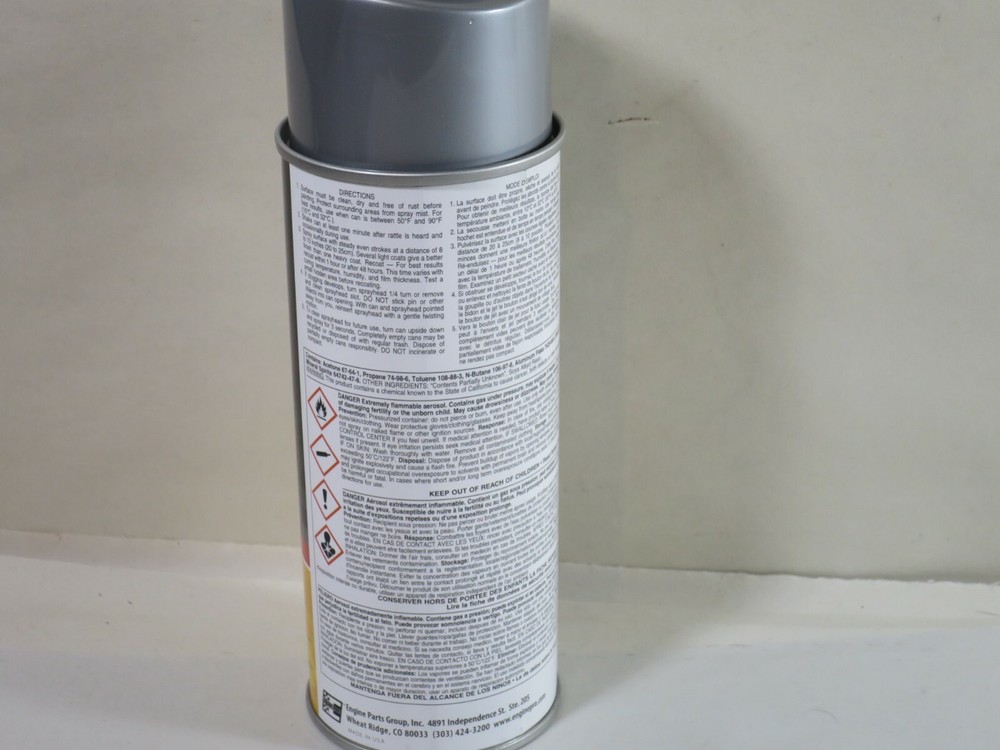 Engine Pro 46-710 Engine Enamel Paint Cast Aluminum 12 Oz Can