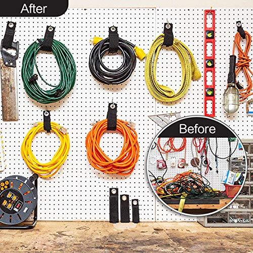 12 Pack Extension Cord Holder Organizer Large 13 Inch (Unfolded) Single Size