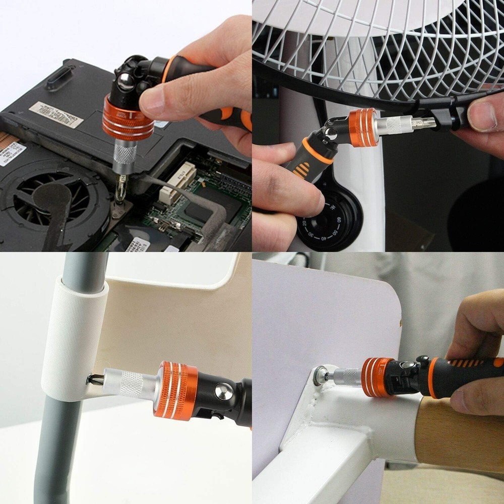 Multi-functional Ratchet Screwdriver