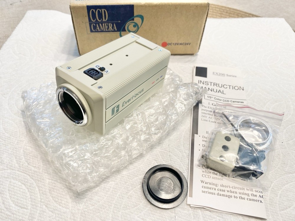 Everfocus EX200/NN CCD 1/3” Color Security Camera. NEW!!
